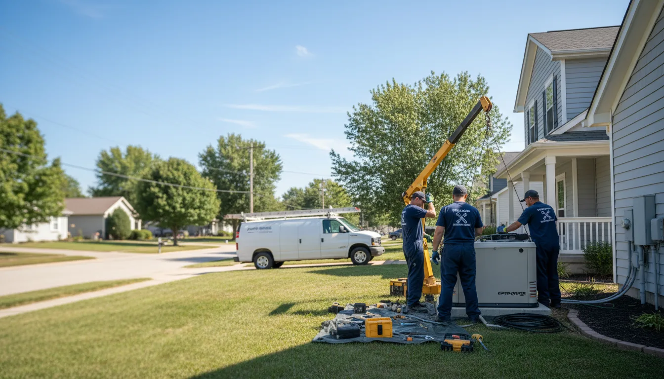 Generator Installation in Cordova, IL near me